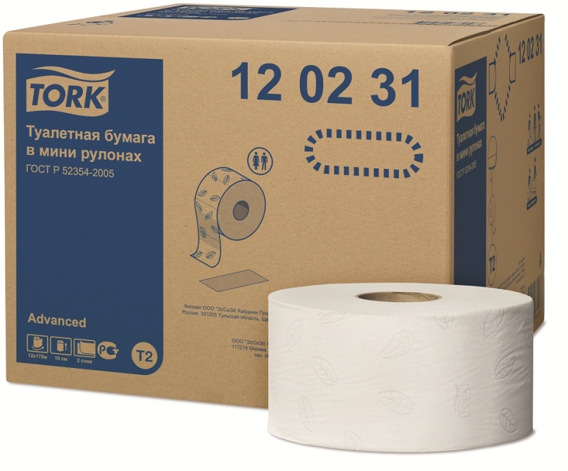   Tork Advanced 120231 T2   Mini Jumbo , : 12 